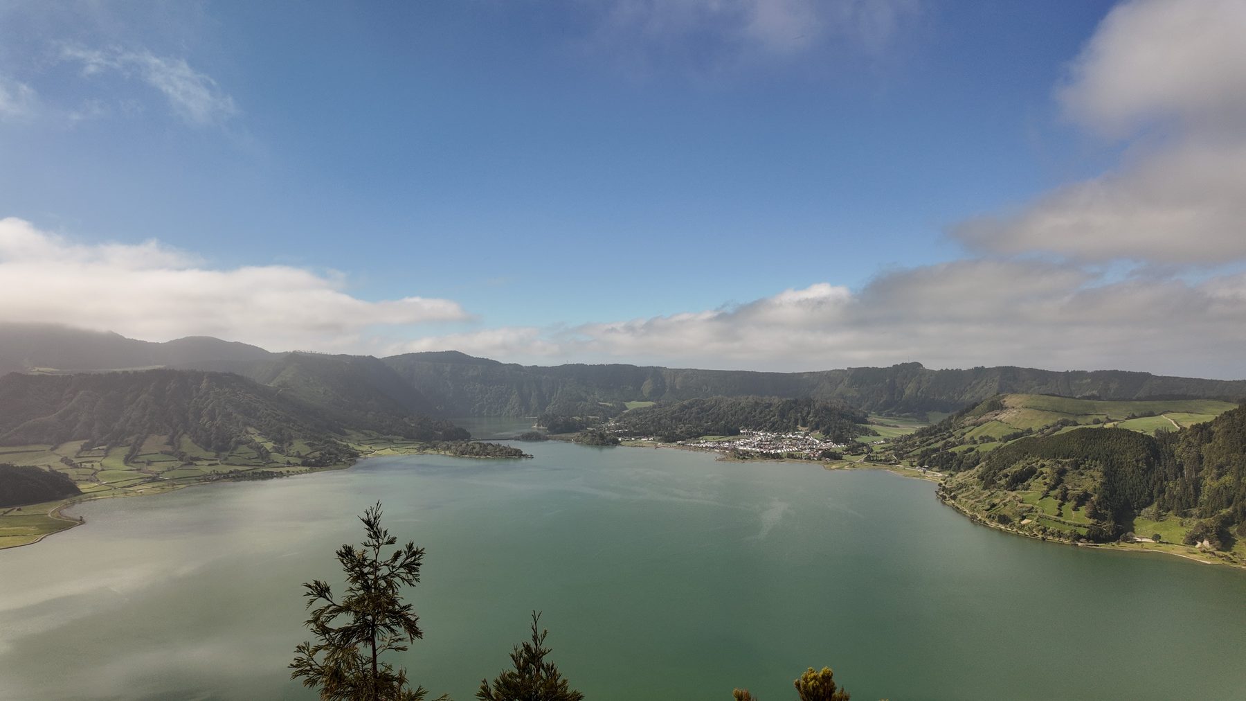 Sete Cidades crater lake, São Miguel, the Azores